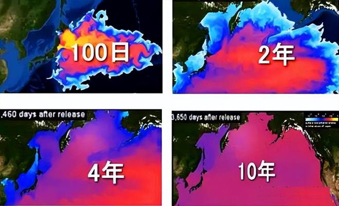 日本排放核污水已经流向哪里了_日本核污水排放方向_日本排放核污水扩散速度