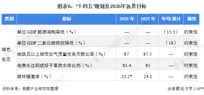 图表6：“十四五”规划及2035年远景目标