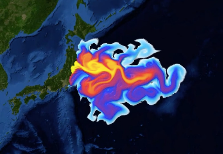 日本排放核污水模型_日本排核污水流向_日本排核污水场景