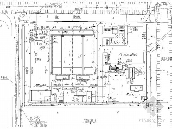 [广东]6万平污水处理厂建筑给排水及工艺全套图纸（CASS工艺）