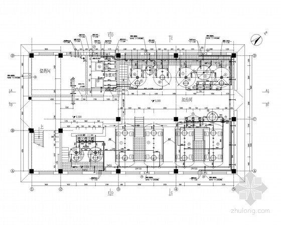 [内蒙古]污水处理厂中水回用电厂工艺图（含方案）