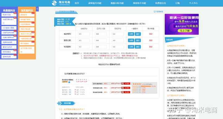 东莞店铺动态评分dsr公司_dsr动态评分_dsr动态评分计算器