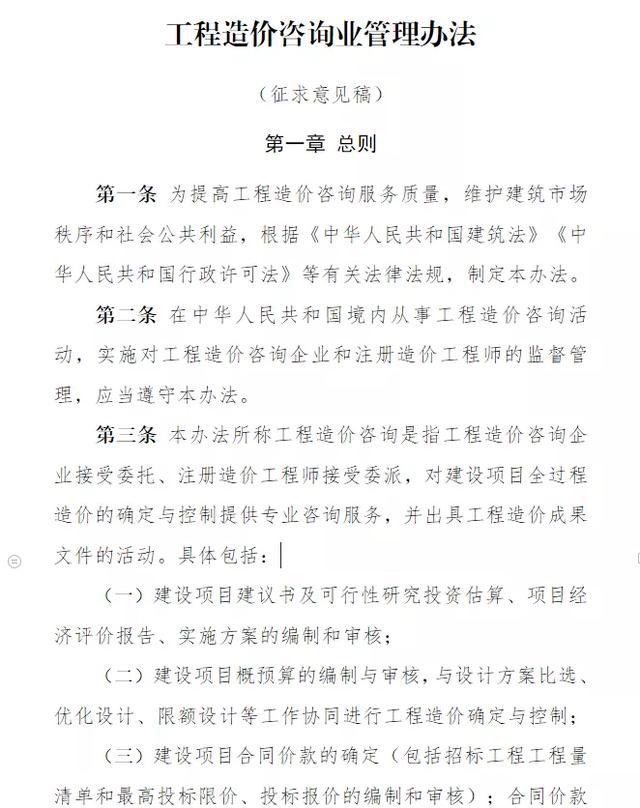 造价咨询公司行为准则最新_造价咨询规范_造价咨询行业标准