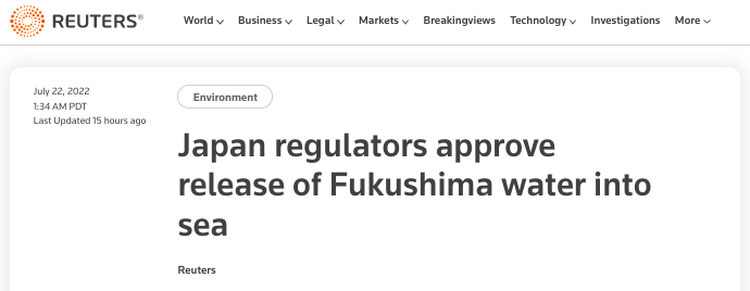 路透社日本核污水_日本核污水核查团_日本核污水处理