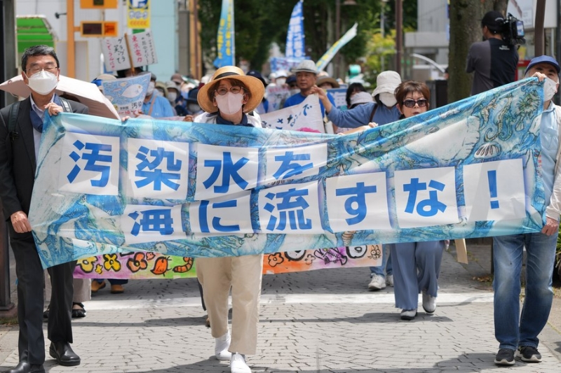 日本污水厂_日本核污水民众超市_日本民众对核污水