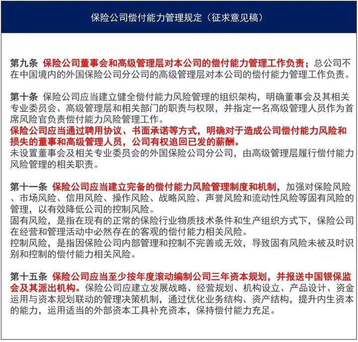 保险偿付能力监管内容_保险动态偿付能力公司有哪些_保险公司动态偿付能力