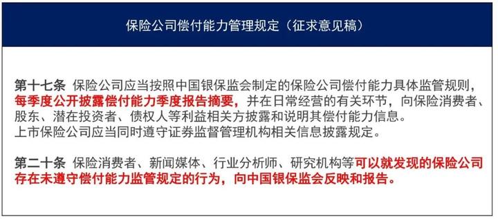 保险动态偿付能力公司有哪些_保险公司动态偿付能力_保险偿付能力监管内容